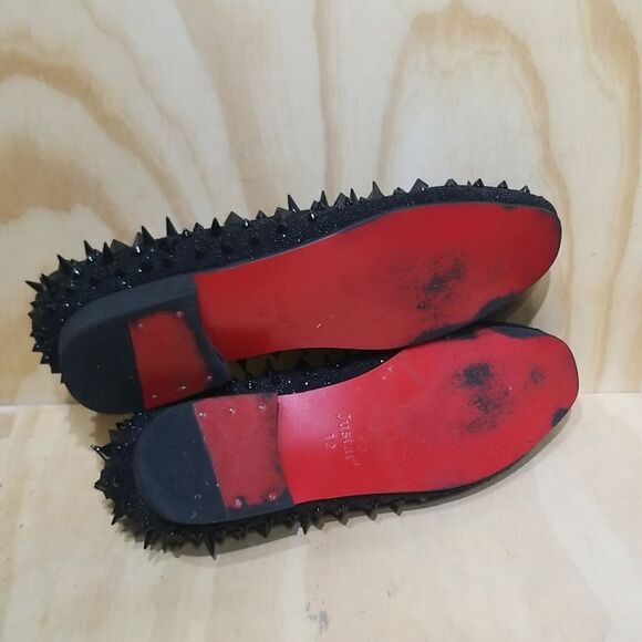 Justar Men's Studded Spikes Loafers Men's size 12 - Picture 8 of 9